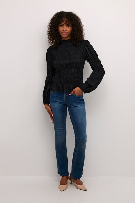 Bluse mit langen Ärmeln feminine Silhouette - Image 5