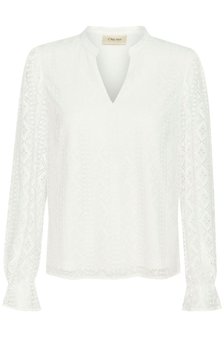 Langarm-Bluse Regular fit white - Image 4