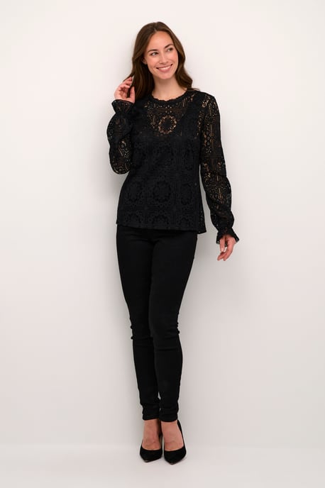 Langarm-Bluse black - Image 1