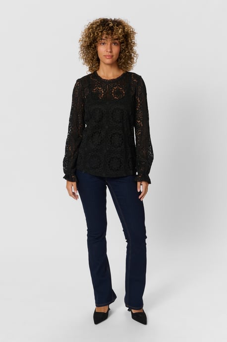Langarm-Bluse black - Image 2