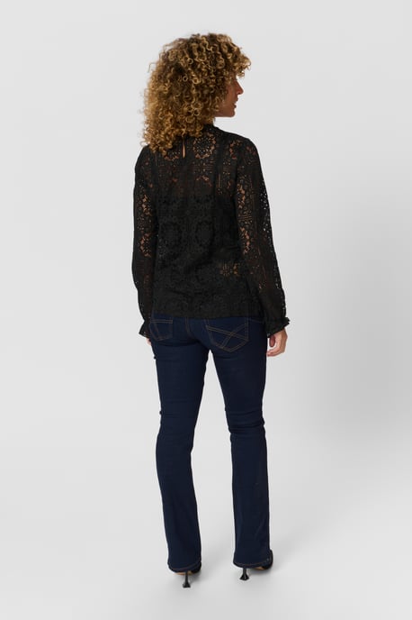 Langarm-Bluse black - Image 3