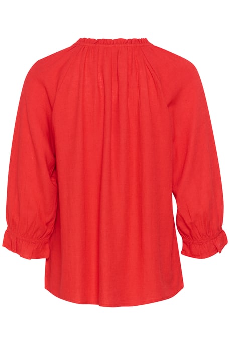 Langarm-Bluse Regular fit red - Image 5