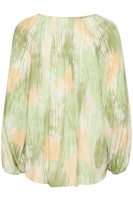 Langarm-Bluse Regular fit green - Image 5