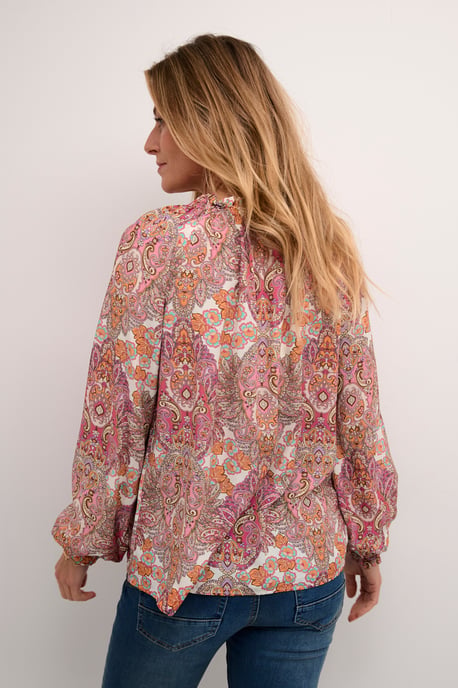 Langarm-Bluse Regular fit pink - Image 3