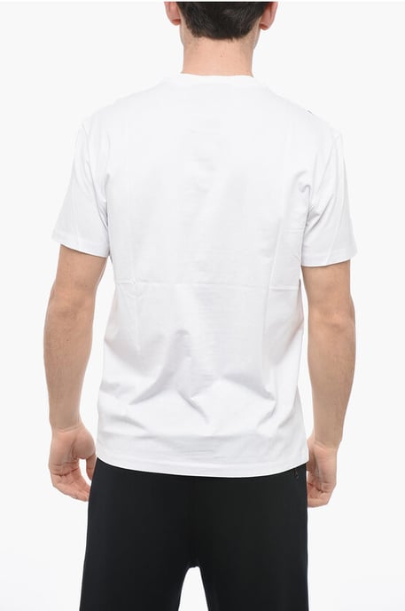 JURASSIC PARK X NB Rundhals-Baumwoll-T-Shirt HALF THUNDERBOLT in Weiß - Image 2