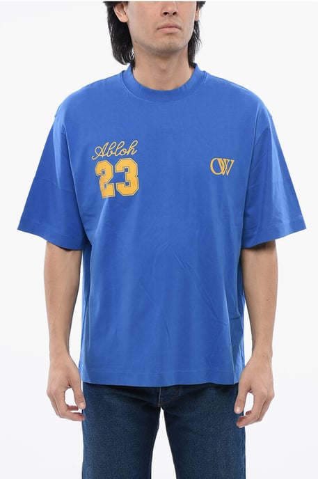 Skate-Fit 23 Bedrucktes T-Shirt in Blau - Image 1
