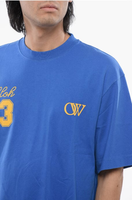 Skate-Fit 23 Bedrucktes T-Shirt in Blau - Image 3