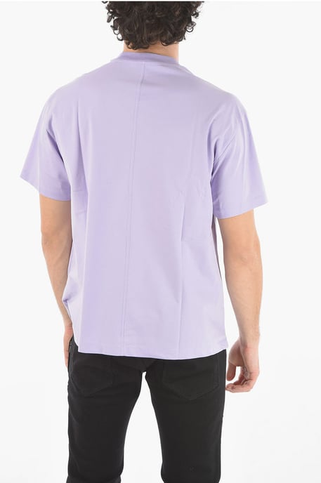 JAMES HARDEN x NEIL BARRETT T-Shirt mit Rundhalsausschnitt und Logo-Print in Violett - Image 2