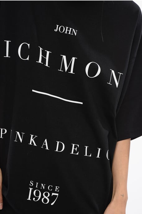 Over PELAC T-Shirt mit Kontrastprint in Schwarz - Image 3
