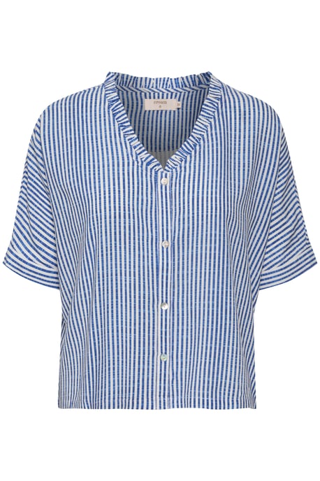 Kurzarmshirt mit Boxy-Fit light blue - Image 4