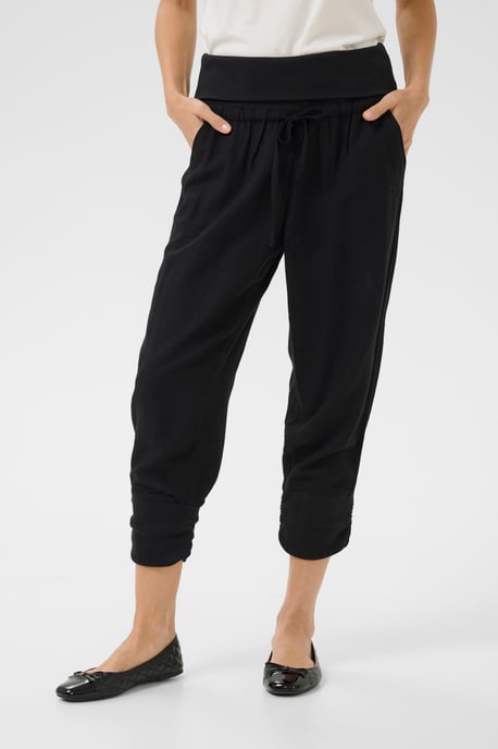 Casual Hose Loose fit black - Image 3