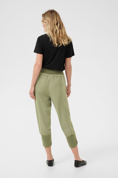 Casual Hose Loose fit green - Image 4