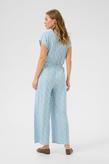 Overall Loose fit blue multi - Image 3