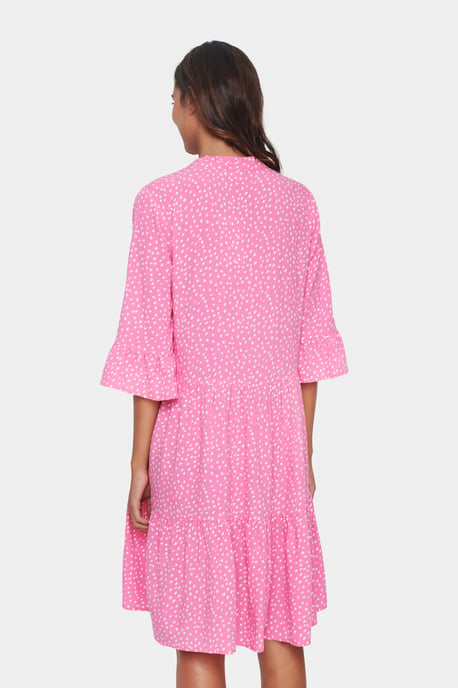 Kleid Casual fit pink white - Image 5