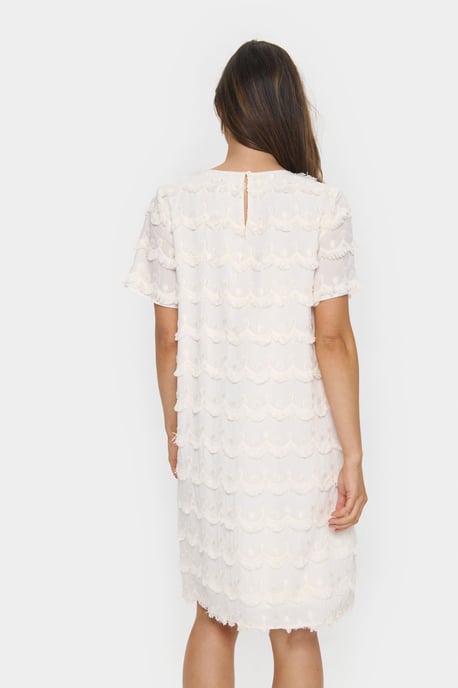 Kleid in lässiger Passform white - Image 3