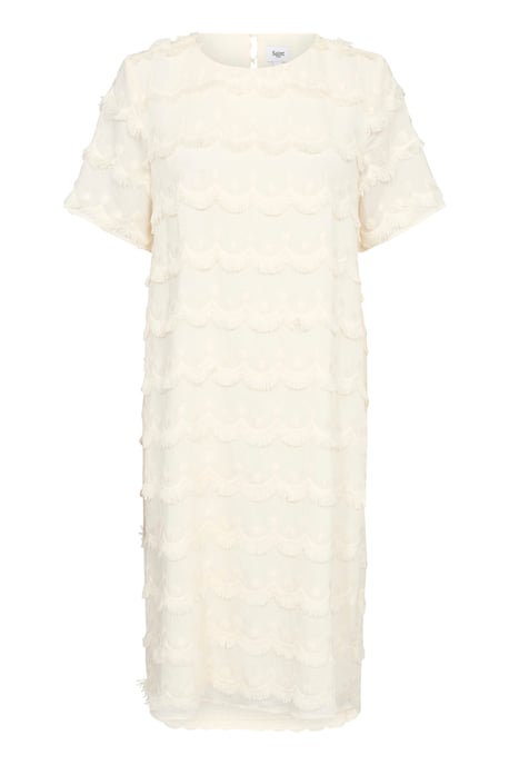 Kleid in lässiger Passform white - Image 4