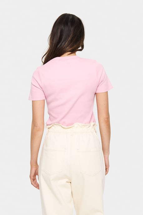 T-shirt Gerade Passform pink - Image 3
