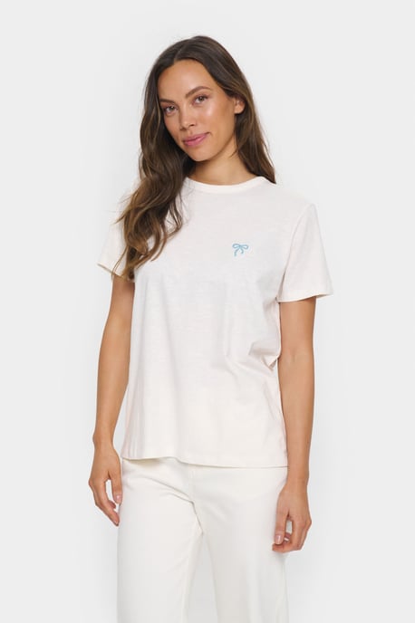 T-shirt Gerade Passform white - Image 2