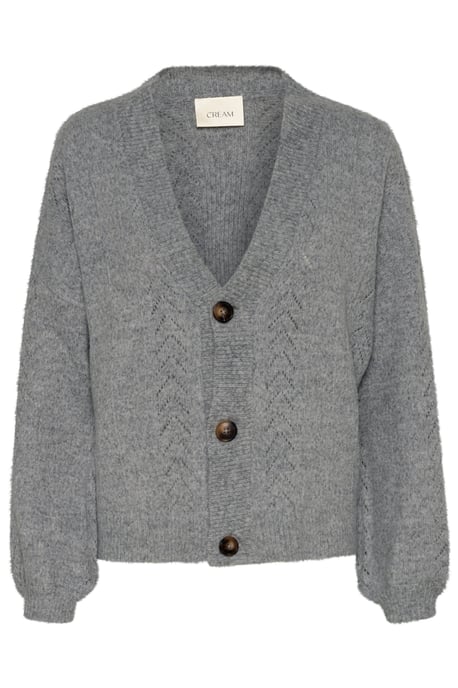 Strickjacke mit geradem Schnitt dark grey - Image 4