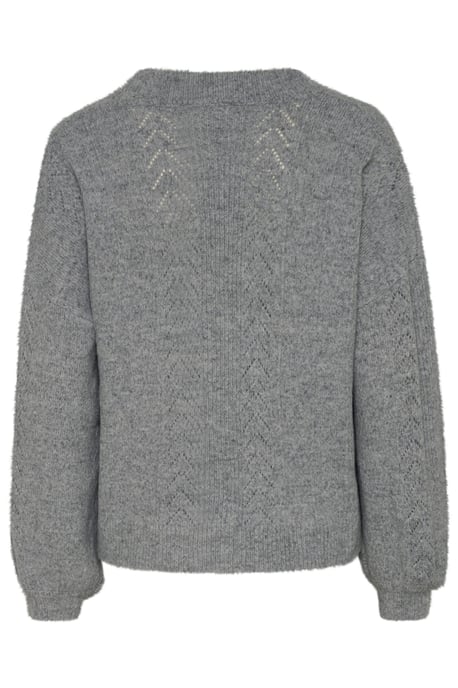 Strickjacke mit geradem Schnitt dark grey - Image 5