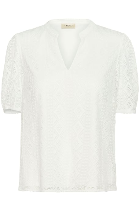 Bluse mit kurzen Ärmeln im Regular Fit white - Image 4