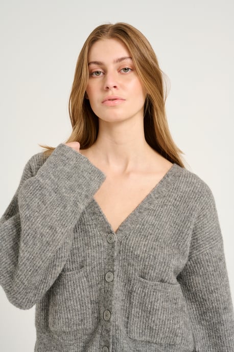 Strickjacke Regular fit beige - Image 4