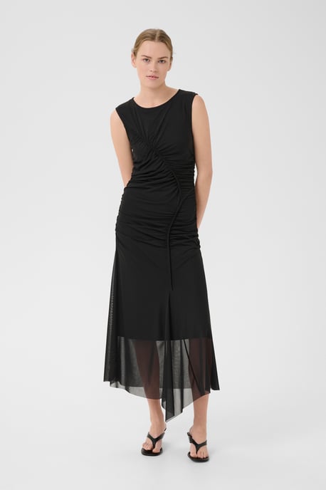 Jerseykleid Tight fit black - Image 4