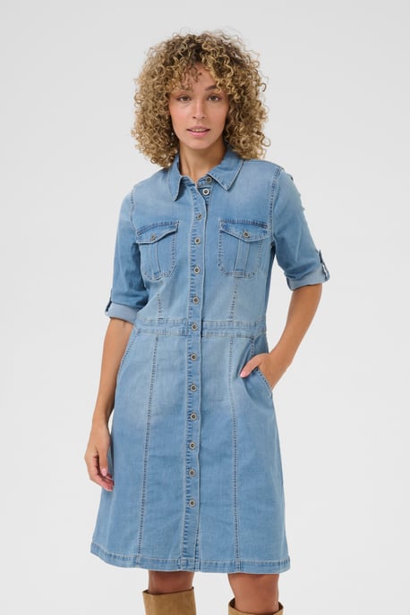 Denimkleid Feminine blue - Image 3
