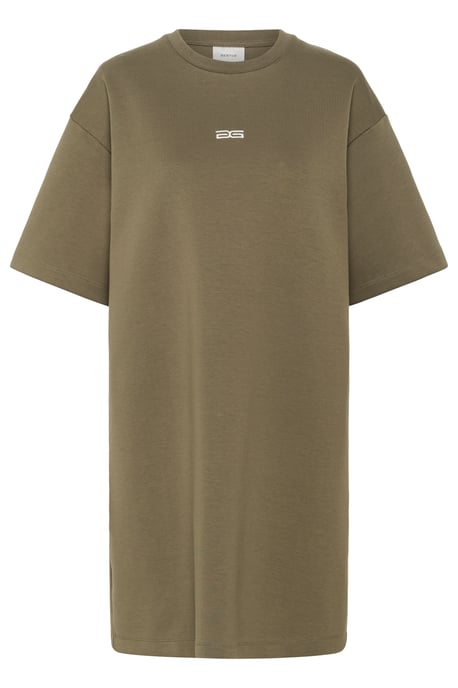 Jerseykleid Oversize fit olive - Image 5