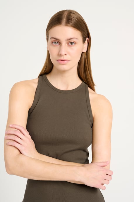 Kleid Slim fit khaki - Image 4
