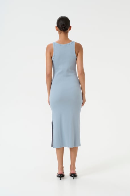 Jerseykleid Slim fit blue - Image 3