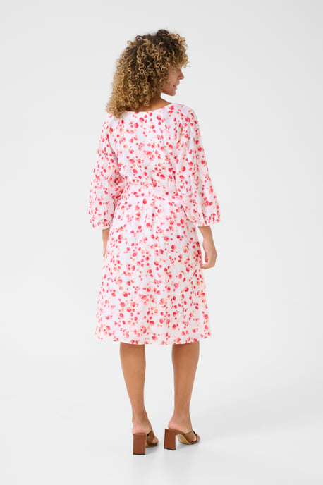 Kleid A-shape pink white - Image 2