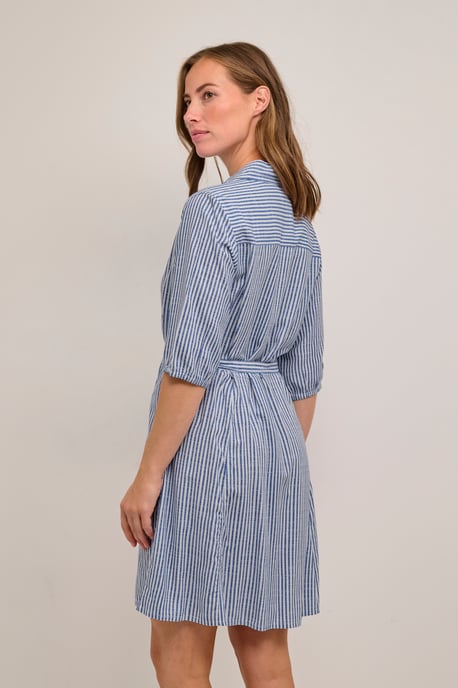 Kleid Feminine blue white - Image 5