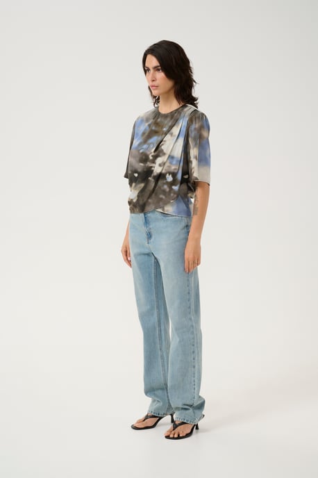 Kurzarm-Bluse Regular fit - Image 2