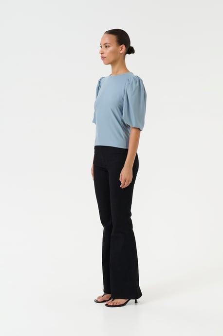 Kurzarm-Bluse Slim fit - Image 2