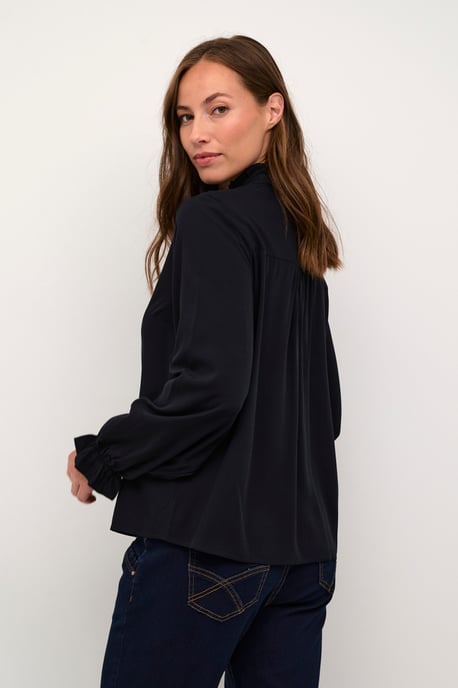 Langarm - Hemd Straight fit black - Image 4