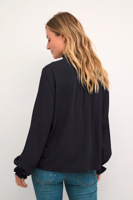 Langarm - Hemd Straight fit black - Image 5