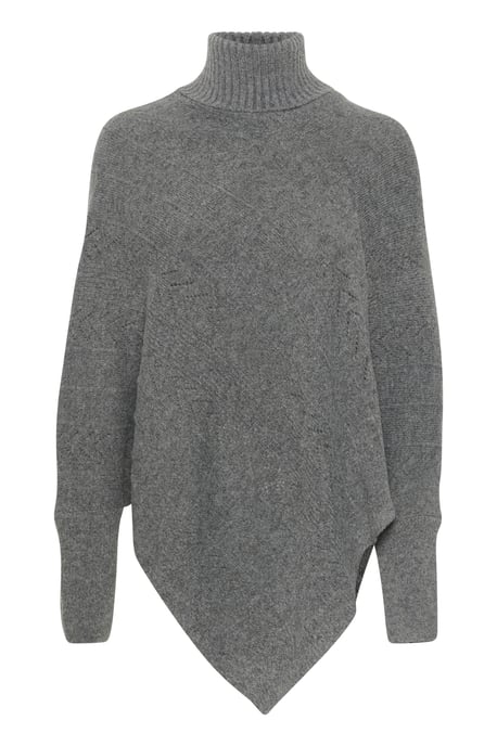 Poncho Loose fit melange - Image 4