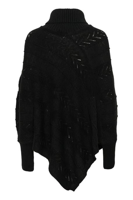 Poncho Loose fit black - Image 5