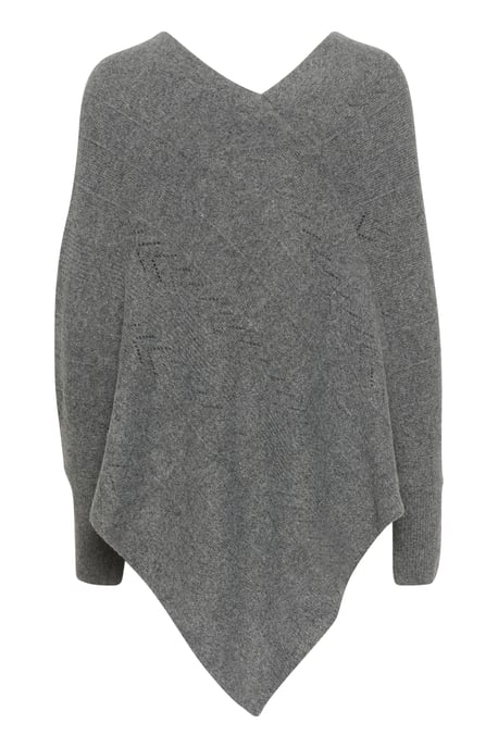 Poncho Lockere Passform melange - Image 5