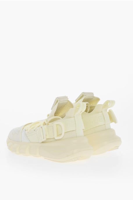 LI-NING ESSENCE 2,3 Niedrige Sneaker aus einfarbigem Mesh in Weiß - Image 2