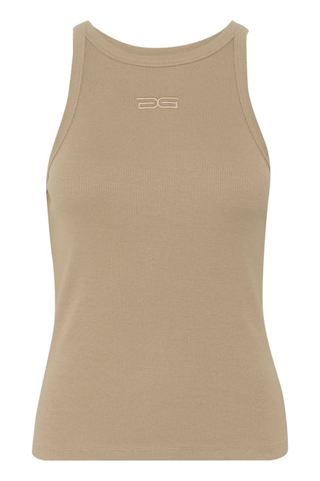 Jerseytop Slim fit beige - Image 5
