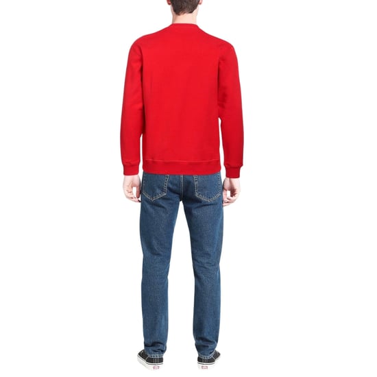 Dsquared2 - Rotes Sweatshirt mit Rundhalsausschnitt und Ceresio-Logo - Image 3