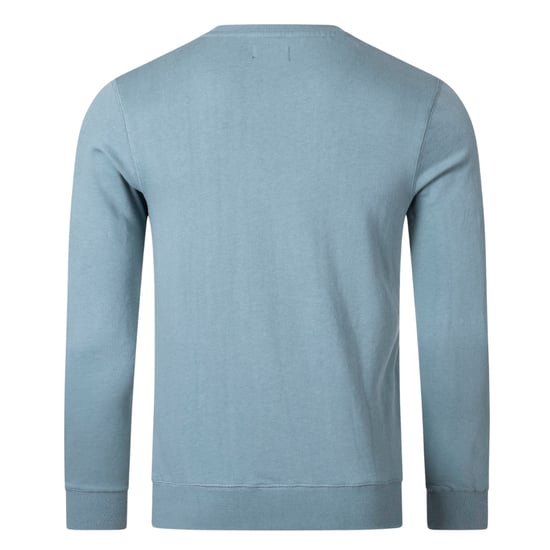 Aquascutum Active - Blaues Sweatshirt mit großem Logo - Image 2