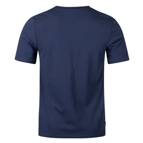 Aquascutum Active Piping Design Marineblaues T-Shirt - Image 2