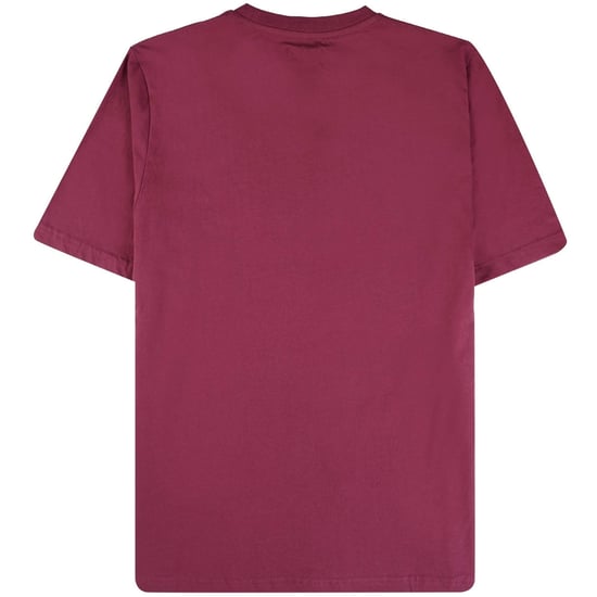 Aquascutum Active - T-Shirt mit großem Logo in Burgunderrot - Image 2
