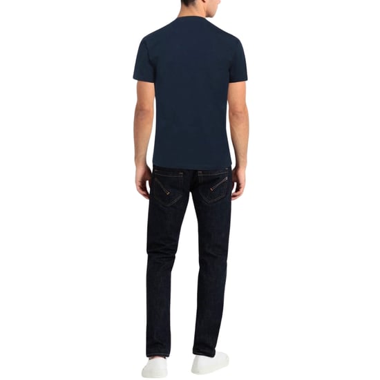Dsquared2 - Cool Fit Varsity - T-Shirt in Dunkelmarineblau - Image 3