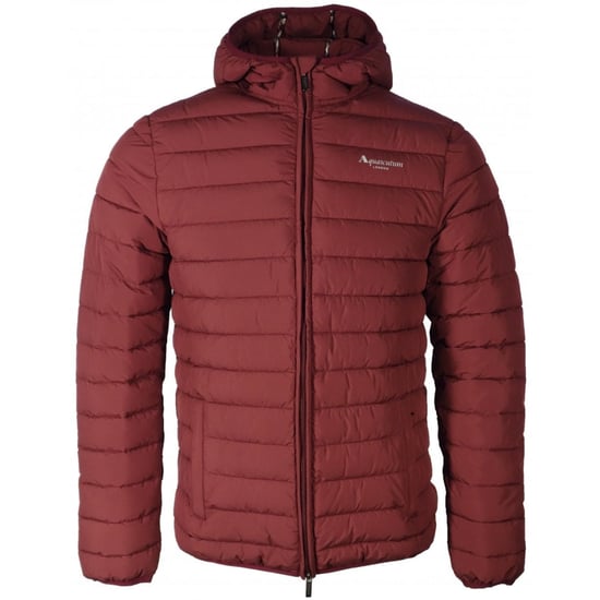 Aquascutum Active 100GR Burgunderjacke mit Kapuze - Image 1