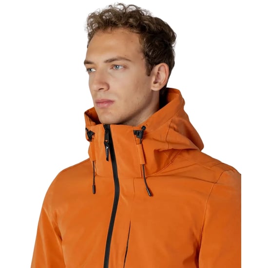 Aquascutum Active 3-Way Parka Rostorange Jacke - Image 4