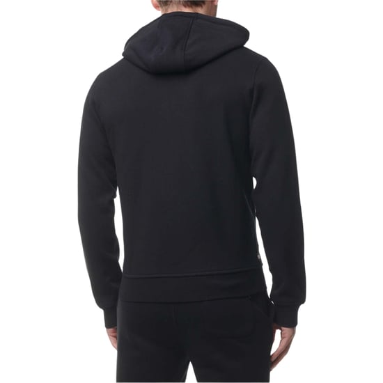 Aquascutum Active - Schwarzer Hoodie mit kleinem Logo und durchgehendem Reißverschluss - Image 4